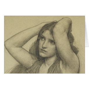 Flora mit langer Haare