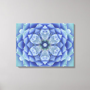 Flora-Muse-Mandala Leinwanddruck