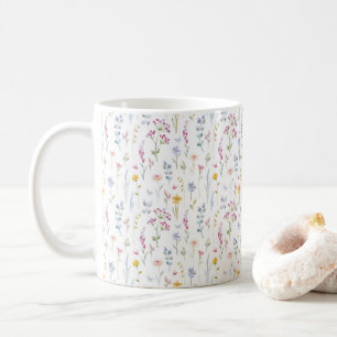Flora-Muster des Wassers Kaffeetasse