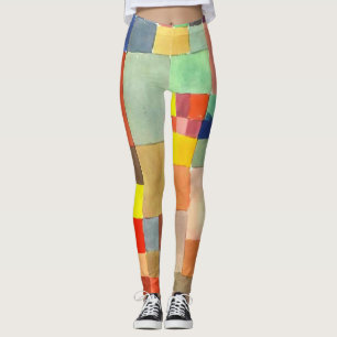 Flora on Sand von Paul Klee, Abstrakte Kunst Leggings