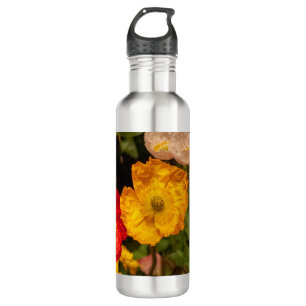 Flora Rette unsere Blume auf dem Planeten Edelstahlflasche