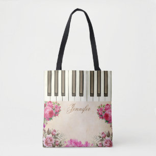 Flora Rose Piano Tragetaschen Tasche