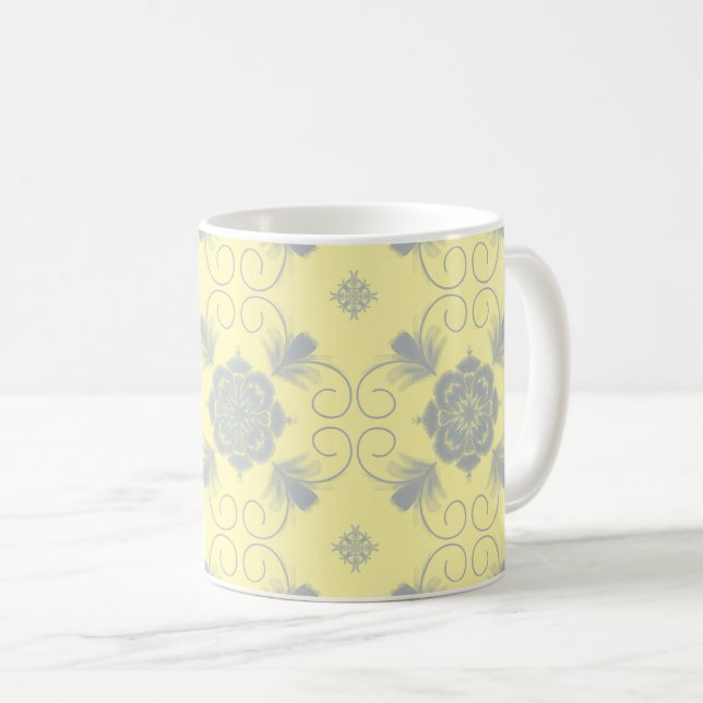 Flora Royale Keramik-Tasse Kaffeetasse (VorderseiteRechts)