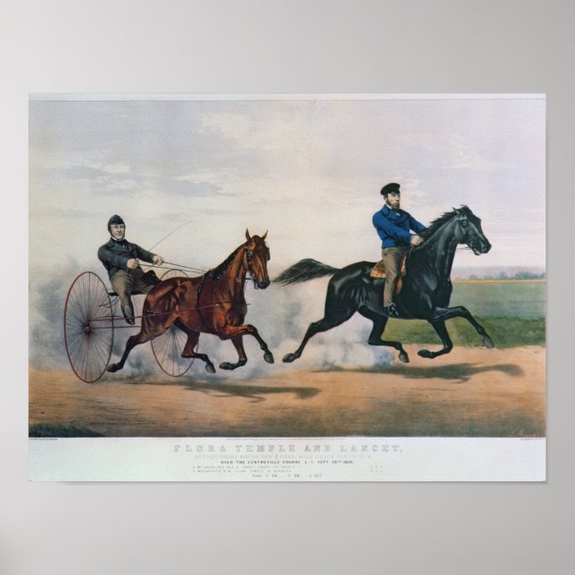 Flora Temple" und "Lancet" Poster (Vorne)