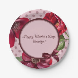 Flora und Dot Mother Day Plate 9" Pappteller