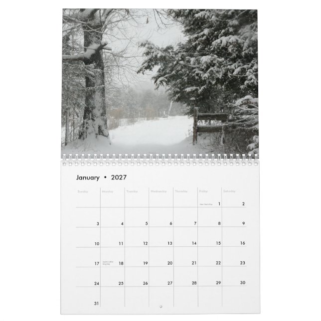 Flora und Fauna 2013 Kalender (Jan 2027)
