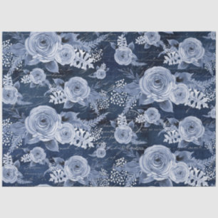 Flora und Fauna Delft Seidenpapier