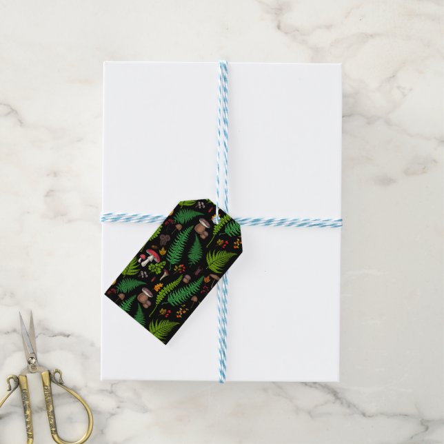 Flora und Fauna im Forstland Geschenkanhänger (Mit Garn)