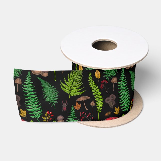 Flora und Fauna im Forstland Satinband (Spule)