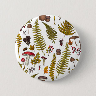 Flora und Fauna im Waldgebiet 2 Button