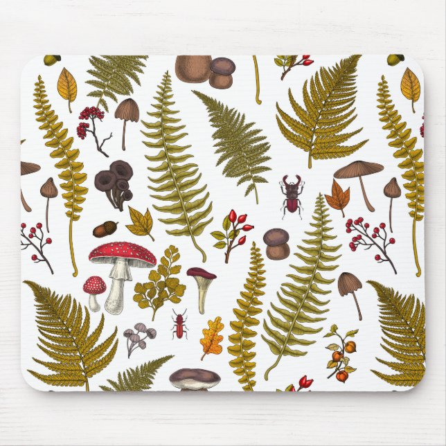 Flora und Fauna im Waldgebiet 2 Mousepad (Vorne)