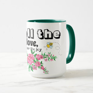 Flora und Schmetterlinge Tasse
