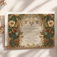 Flora Vintage Jugendstil-Hochzeit