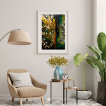 Flora Wall Art Leinwand
