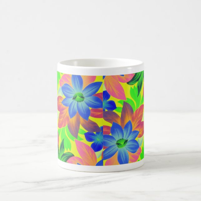 Floral1i1 Kaffeetasse (Mittel)