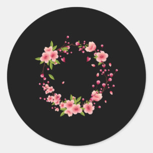 Floral 101 101St 101 Jahre Loved Runder Aufkleber