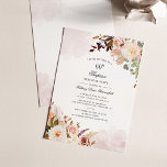 Floral 60. Geburtstag Überraschung Party Einladung<br><div class="desc">Botanische Pastel Floral 60. Geburtstagsparty Einladung Postkarte Sie können leicht mit Ihren Party-Details,  indem Sie auf die Schaltfläche "Personalisieren". Mit modernen Blumenstraukeln und modernster Typografie. Perfekt für eine überraschende Party Einladung für ein Meilenstein-Fest</div>