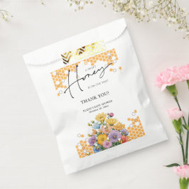 Floral A Sweet Honey Bee Baby Dusche Geschenktütchen