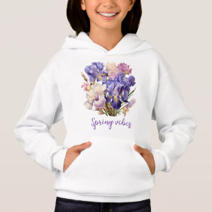 Floral à thème pourpre "Vibes de printemps"