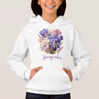 Floral à thème pourpre "Vibes de printemps"