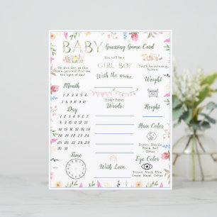 Floral ABC Alphabet Baby Shooting Game