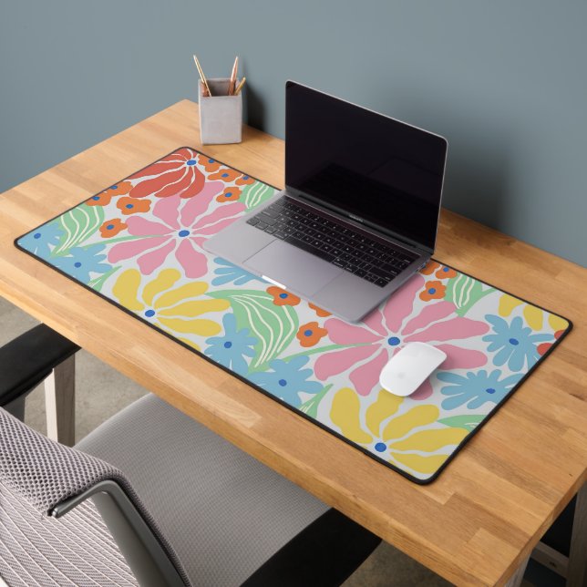 Floral Abstrait coloré et lumineux (Bureau 2)