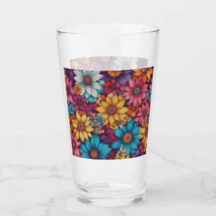 Floral Abstrakt #39 Glas