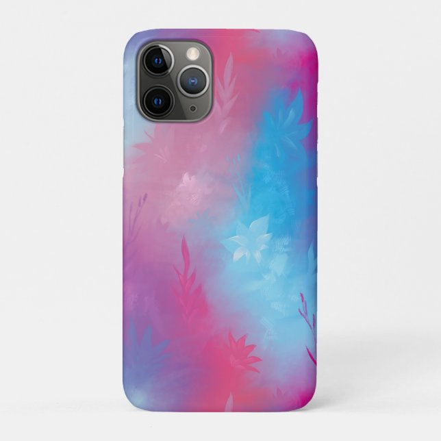 Floral Abstraktion Case-Mate iPhone Hülle (Rückseite)