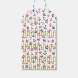 Floral Anchor-Geschenk-Tag Geschenkanhänger