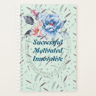 Floral Aquarelle Planificateur d'affaires