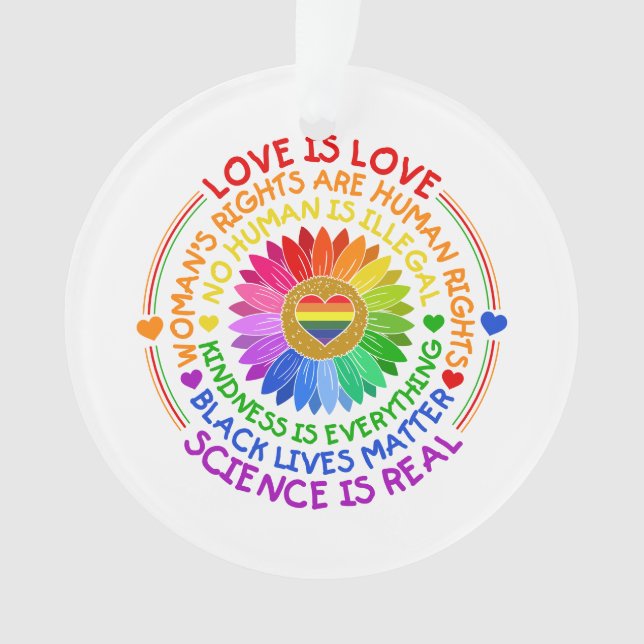 Floral Arc-en-ciel Position politique et sociale (devant)
