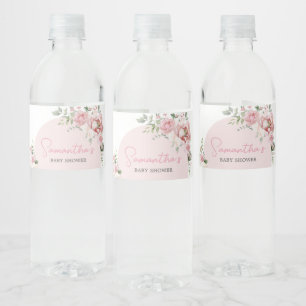 Floral Arch Baby in Bloom Baby Dusche