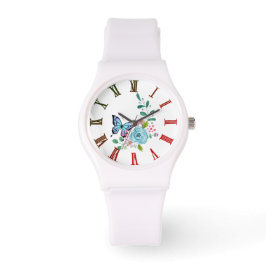 Floral Armbanduhr