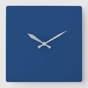 Floral arrows personalized quadratische wanduhr