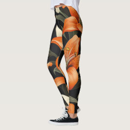 FLORAL ART #1 LEGGINGS