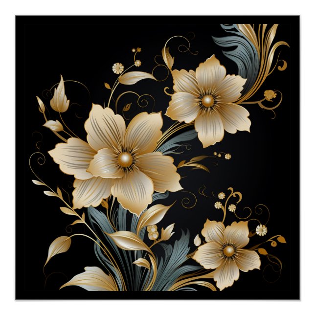 FLORAL ART #2 POSTER (Vorderseite)