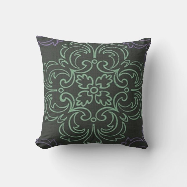 Floral Art Reversible Pilze Kissen (Vorderseite)