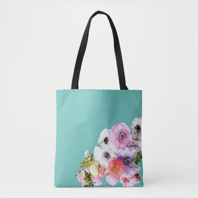 Floral Art Toag Tasche (Vorderseite)