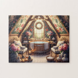 Floral Attic Spa Friedlicher Jacuzzi-Rückzugsort