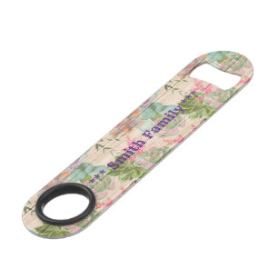 Floral auf Holz anpassen Popularität Speed Flaschenöffner