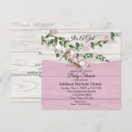 Floral Baby Girl Duwer Whitewusch Barn Wood
