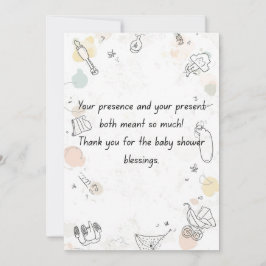 Floral Baby Shower Invitation – Elegant Mommy Einladung