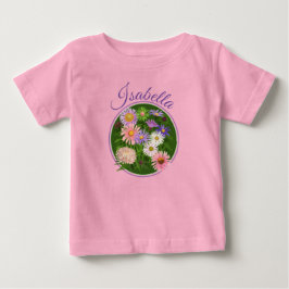 Floral Baby top - T - Shirt romantisch-böhmisch-ro