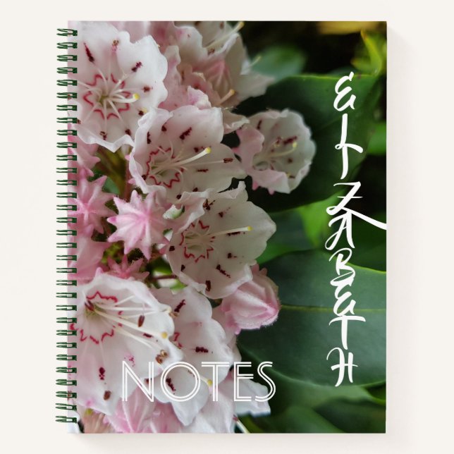 Floral Back to School Notes or your text Notizbuch (Vorderseite)