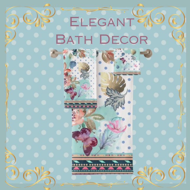 floral badhandtuch set (Von Creator hochgeladen)