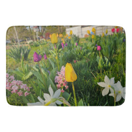 Floral Bath Mat Badematte