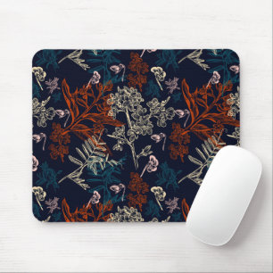 Floral Beautiful Muster Mousepad