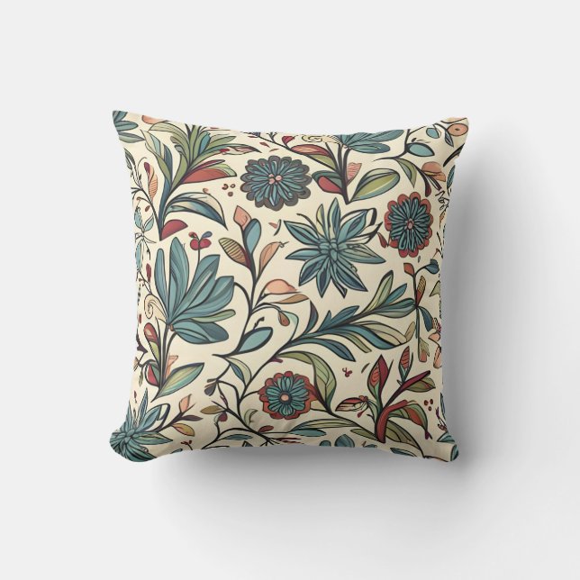 Floral Beauty Kissen (Vorderseite)