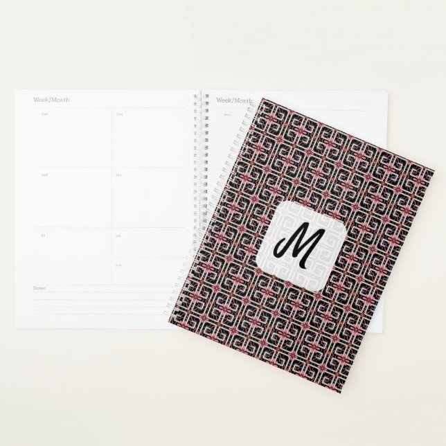 Floral Beauty Monogram Planer (Anzeige)