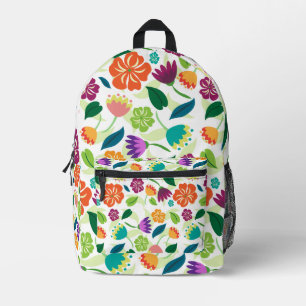 floral bedruckter rucksack